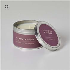 Scented Candle - Red Poppy and Ginger