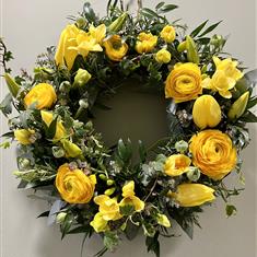 Easter Door Wreath