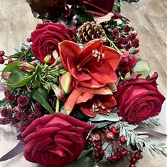Festive Cut Flowers - Reds