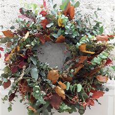 Autumnal Door Wreath